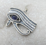 Eye of Horus Pendant Egyptian FALCON GOD Kemetic Amulet Wadjet Udjat