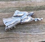 Magician Tarot pendant .925 Sterling Silver w/ genuine Sunstone 3D sculpted Made in the USA