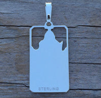 The Chariot Tarot Card Pendant - 7 in the Major Arcana