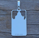 The Chariot Tarot Card Pendant - 7 in the Major Arcana