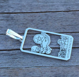 The Ace of Pentacles Tarot Card Pendant Made in the USA